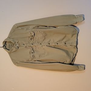 Abercrombie and Fitch Distrest Button Up XL